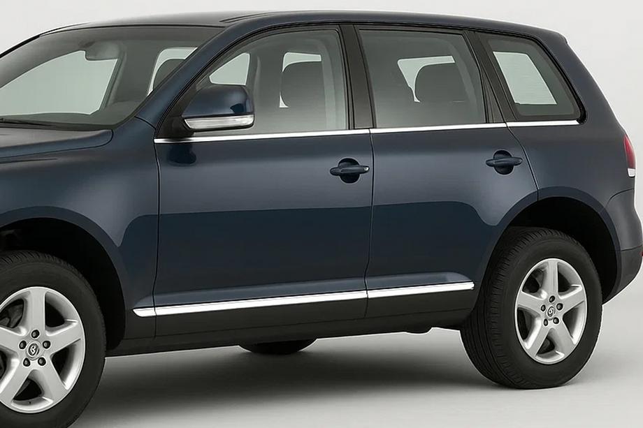 Volkswagen Touareg 2002–2010 Lower window trims stainless steel (6 pcs) Image