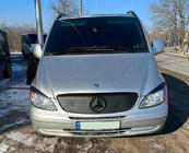 Mercedes Vito W639 2004-2014 Winter grille cover (2003-2010) Glossy photo 1