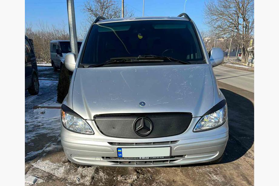 Mercedes Vito W639 2004-2014 Winter grille cover (2003-2010) Glossy Image