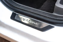 Ford Focus II 2005-2008 Chrome Door Sill Covers (Flexill, 4pcs) Exclusive photo 3