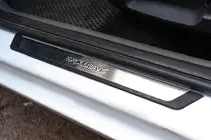Ford Focus II 2005-2008 Chrome Door Sill Covers (Flexill, 4pcs) photo 1