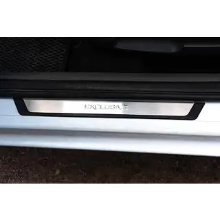 Chrome Door Sill Covers (Flexill, 4pcs) photo 2
