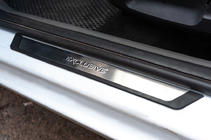 Ford Focus II 2008-2011 Chrome Door Sill Covers (Flexill, 4pcs) photo 1