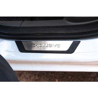 Chrome Door Sill Covers (Flexill, 4pcs) Ford Focus II 2008-2011 photo 4