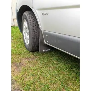 Front molded mud flaps (set) Opel Vivaro 2001–2015 photo 1