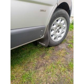 Front molded mud flaps (set) Opel Vivaro 2001–2015 photo 2