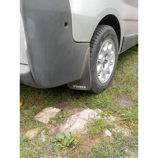 Rear custom fit mud flaps (set) Opel Vivaro 2001–2015 photo 1