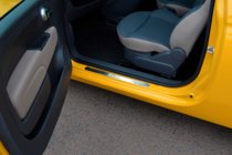 Fiat 500/500L 2013-2022 Door Sill Protectors 500 (OmsaLine, 2 pcs, Stainless Steel) photo 2