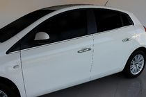 Fiat Bravo 2008-2016 Window Trim Stainless Steel (6 pcs) photo 1