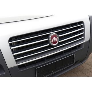 Chrome Grille Covers 2006-2014 (6 pcs, Stainless Steel) Fiat Ducato 2006-2025 photo 1