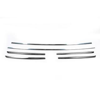 Chrome Grille Covers 2006-2014 (6 pcs, Stainless Steel) Fiat Ducato 2006-2025 photo 3