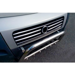 Chrome Grille Covers 2006-2014 (6 pcs, Stainless Steel) Fiat Ducato 2006-2025 photo 2