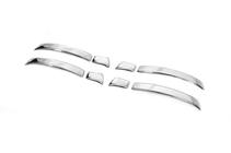 Volkswagen Touareg 2010-2018 Chrome Door Handle Covers for Slim Handles (4 pcs, Stainless Steel) photo 3