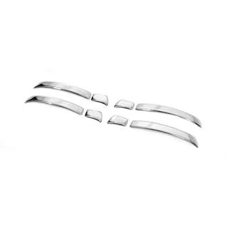 Chrome Door Handle Covers for Slim Handles (4 pcs, Stainless Steel) photo 3