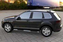 Volkswagen Touareg 2010-2018 Side Bars (2 pcs, Stainless Steel) photo 1