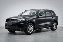 Volkswagen Touareg 2010-2018 Side Steps Allmond Grey (2 pcs, Aluminum) photo 1