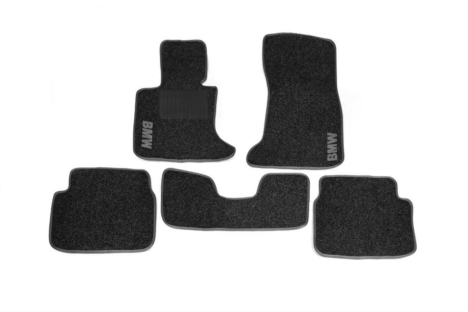 BMW 5 Series E60/E61 2003-2010 Textile Car Floor Mats (Velgum) Image