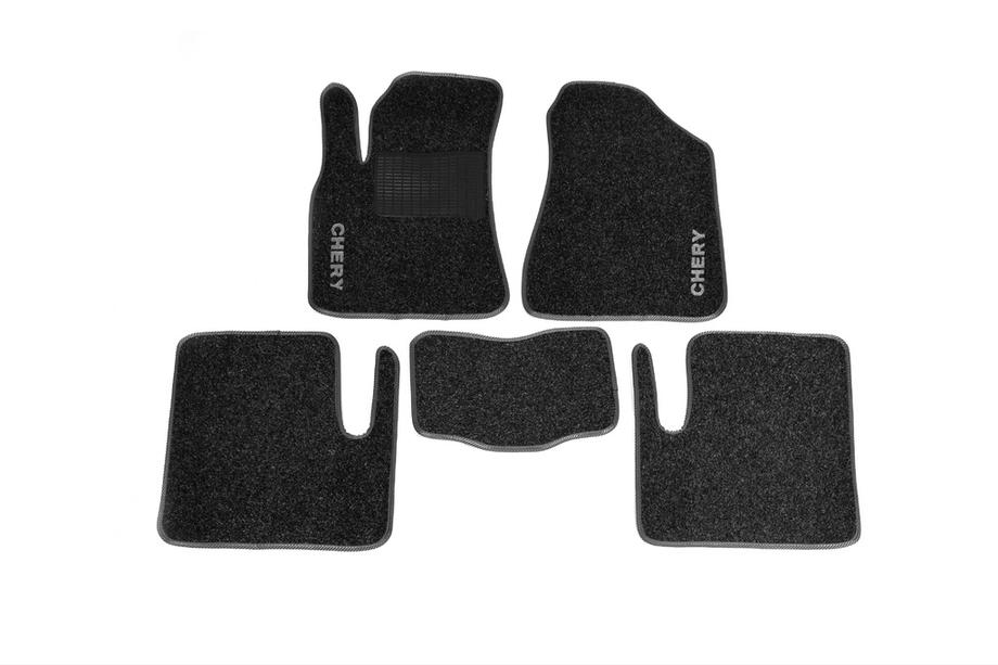 Chery Tiggo 1 2005-2016 Textile Car Floor Mats (Velgum) Image