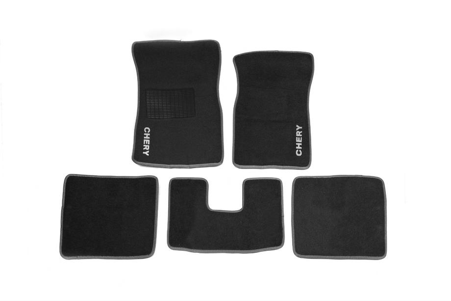 Chery Elara/Alia/Fora/A5 2006- Textile Car Floor Mats (Velgum) Image