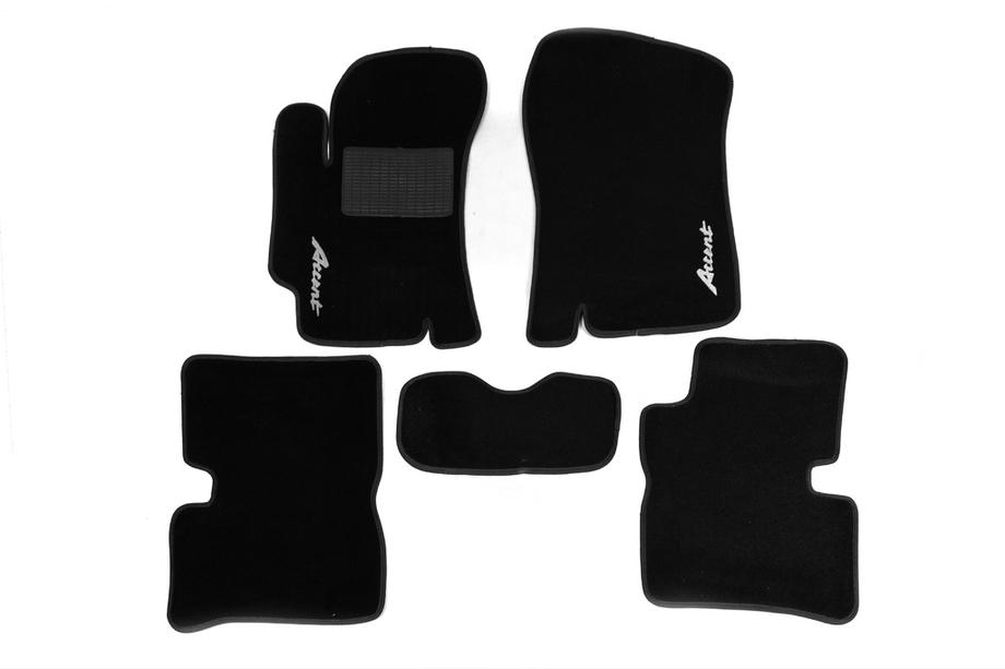 Hyundai Accent 2006-2010 Textile Car Floor Mats (Velgum) Image