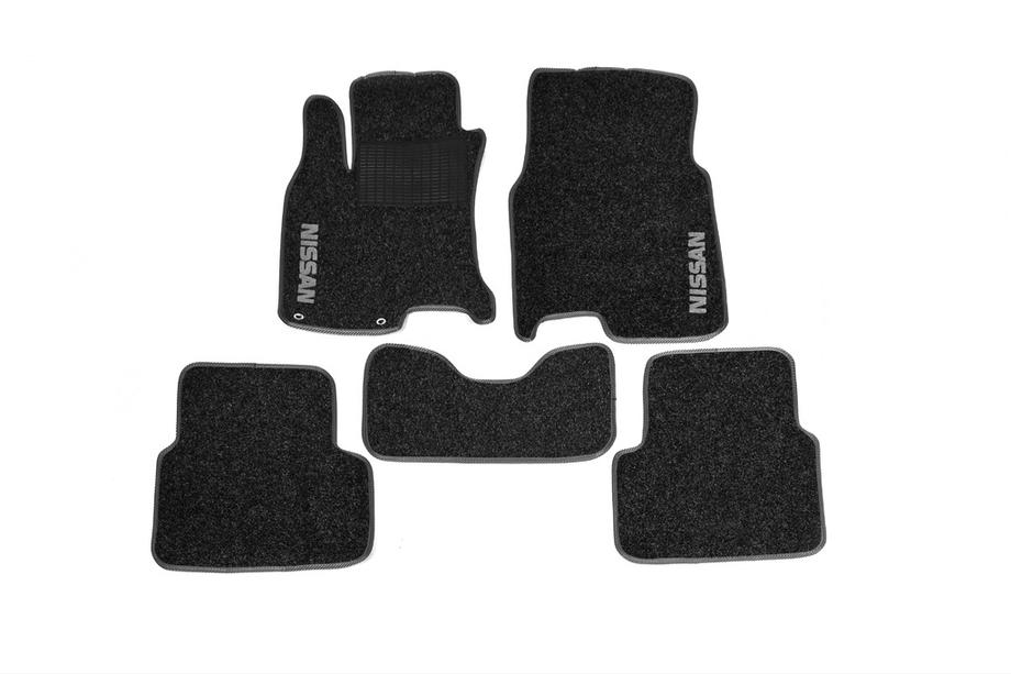 Nissan Qashqai 2007-2010 Textile Car Floor Mats (Velgum) Image