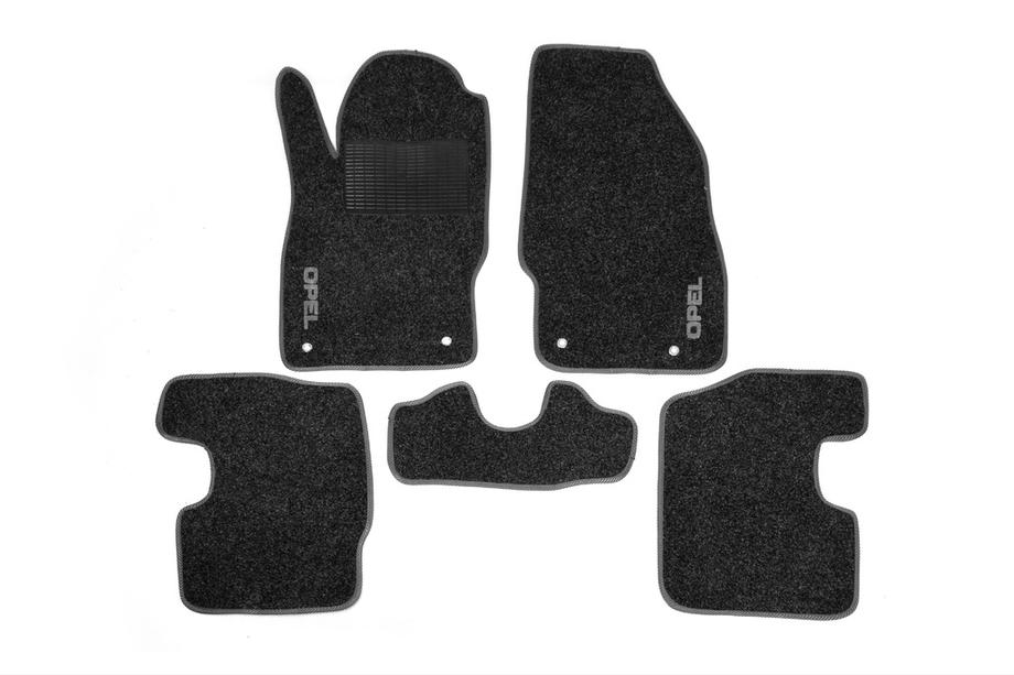 Opel Corsa D 2007-2014 Textile Car Floor Mats (Velgum) Image