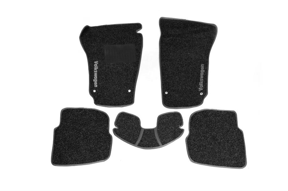 Volkswagen Polo 2001-2009 Textile Car Floor Mats (Velgum) Photo 1