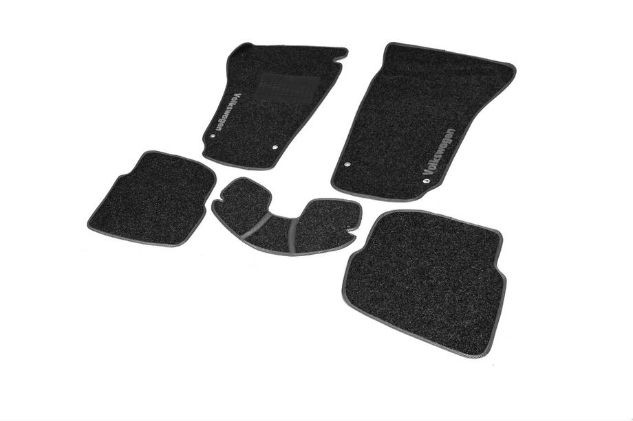 Volkswagen Polo 2001-2009 Textile Car Floor Mats (Velgum) Photo 2