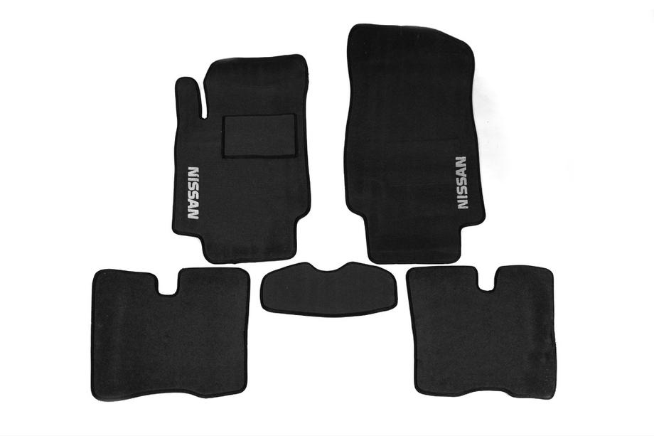 Nissan Micra K12 2003-2010 Textile Car Floor Mats (Saek) Image