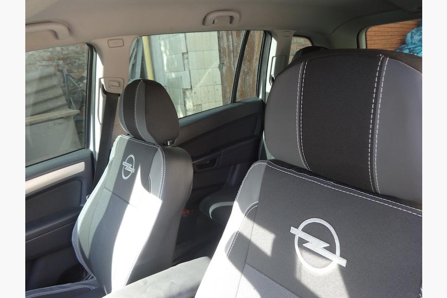 Opel Zafira B 2005–2011 Car Seat Covers (Leatherette↗Fabric, Premium) Photo 8