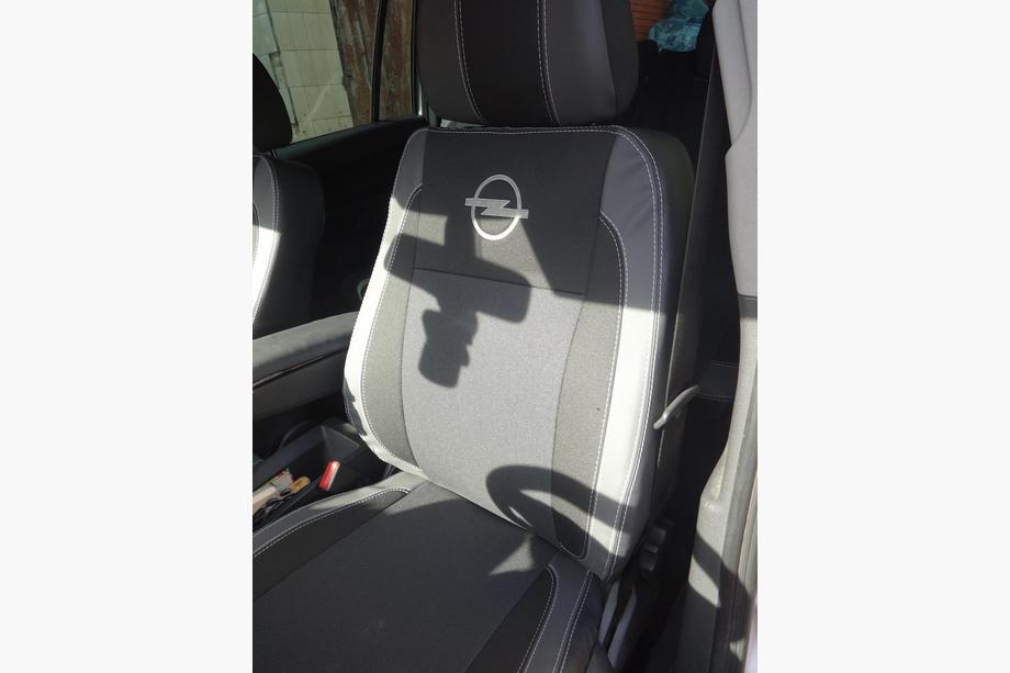 Opel Zafira B 2005–2011 Car Seat Covers (Leatherette↗Fabric, Premium) Photo 9
