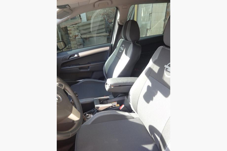 Opel Zafira B 2005–2011 Car Seat Covers (Leatherette↗Fabric, Premium) Photo 10