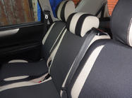 Toyota Avensis 2009-2018 Car Seat Covers (Leatherette↗Fabric, Premium) photo 6