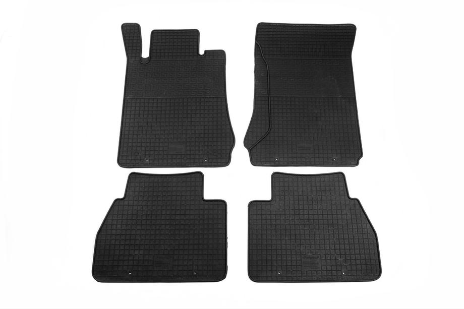 Mercedes E-class W210 1995-2002 Rubber Floor Mats (4 pcs, Polytep) Photo 2