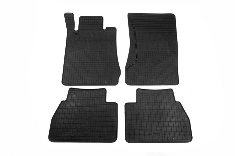 Mercedes E-class W211 2002-2009 Rubber Floor Mats (4 pcs, Polytep) Photo 2