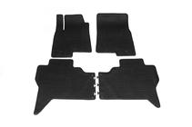 Mitsubishi Pajero Wagon IV 2006-2021 Rubber Floor Mats (4 pcs, Polytep) photo 1