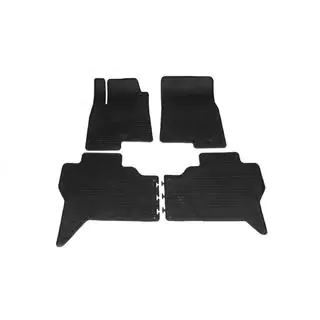 Rubber Floor Mats (4 pcs, Polytep)