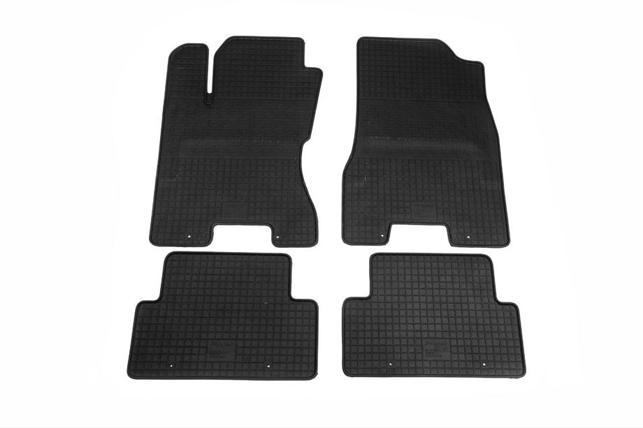 Nissan X-trail T31 2007-2014 Rubber Floor Mats (4 pcs, Polytep) Photo 2