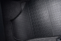 Volkswagen Polo 2001-2009 Rubber Floor Mats (4 pcs, Polytep) photo 2