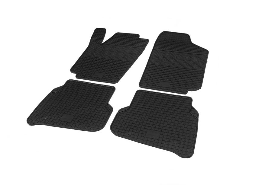 Volkswagen Polo 2010-2017 Rubber Floor Mats (4 pcs, Polytep) Photo 2
