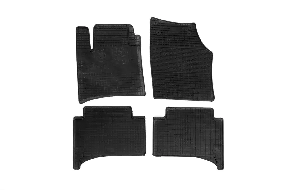 Porsche Cayenne 2003–2010 Rubber Floor Mats (4 pcs, Polytep) Image