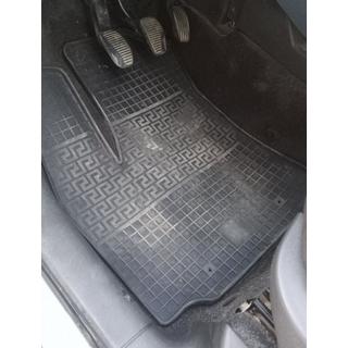 Rubber Floor Mats (2 pcs, Polytep) Fiat Doblo I 2005-2010 photo 2