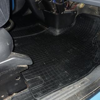 Rubber Floor Mats (3 pcs, Polytep) Fiat Scudo 1996-2007 photo 2