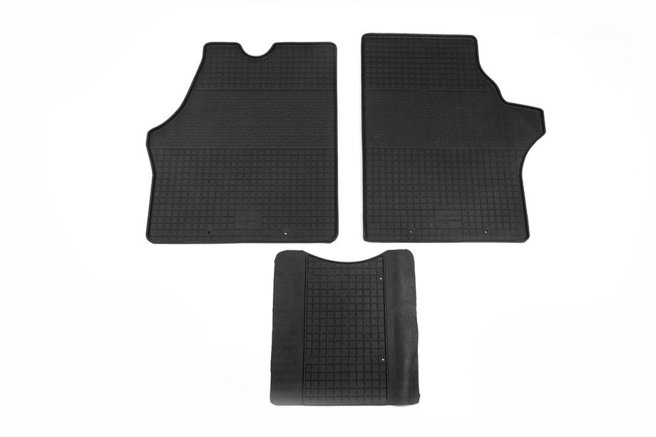 Mercedes Vito W638 1996-2003 Rubber Floor Mats (3 pcs, Polytep) Photo 2