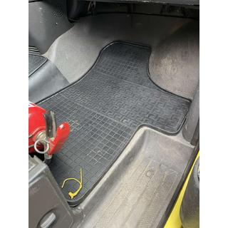 Rubber Floor Mats (3 pcs, Polytep) Mercedes Viano 2004-2014 photo 2