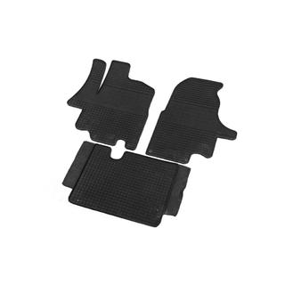 Rubber Floor Mats (3 pcs, Polytep) Opel Movano 2004-2010 photo 2