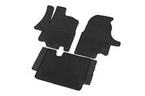 Renault Master 1998-2010 Rubber Floor Mats (3 pcs, Polytep) photo 2