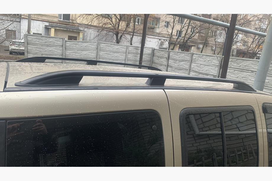 Fiat Doblo I 2005-2010 Skyport Roof Rails (black) Maxi Base Image