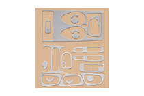Nissan Qashqai 2010-2014 Dashboard Trim Covers (Meric) Wood photo 4