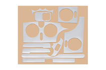 Renault Kangoo 1998-2008 Dashboard Trim Covers (Meric) Wood photo 4